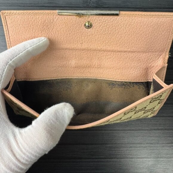 Gucci Long Wallet W Hook GG Canvas Authentic|Used - Picture 6 of 6